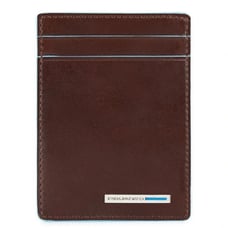 Картхолдер із затискачем для банкнот Piquadro BLUE SQUARE (B2) Cognac PP3893B2_MO