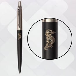 Ручка кулькова Parker JOTTER ZODIAC Bond Street Black CT BP Дерев'яний Дракон