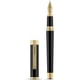 Ручка перова Montegrappa OTTO Black GT FP18 F ISZ8I28Y