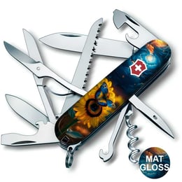 Швейцарский складной нож 91мм Victorinox HUNTSMAN UKRAINE 1.3713.3.T3240pw
