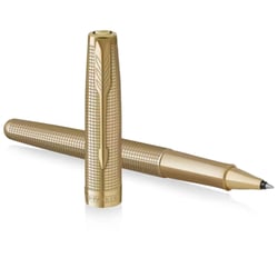 Ручка роллерная Parker SONNET SE Cisele Gold GT RB + бархатный чехол