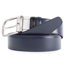 Ремень двусторонний Piquadro CINTURA Black-Blue CU3049C11_NB