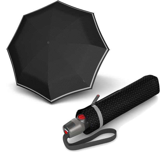 Зонт-автомат Knirps T.200 Medium Duomatic/Reflective Rain Kn95 3201 7154