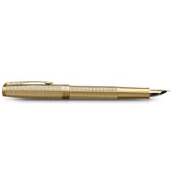 Ручка перьевая Parker SONNET SE Cisele Gold GT FP18 F + бархатный чехол