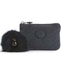 Косметичка-гаманець Kipling CREATIVITY S Night Blue Emb (L12)