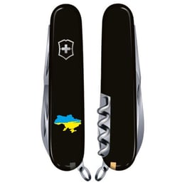 Швейцарский складной нож 91мм Victorinox HUNTSMAN UKRAINE 1.3713.3_T1166u