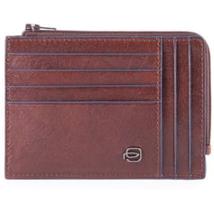Картхолдер с монетницей Piquadro BLUE SQUARE (B2S) D.Brown PU1243B2SR_TM