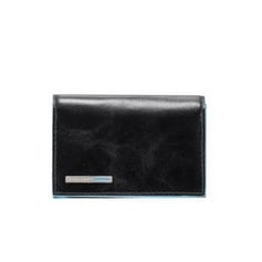 Візитниця на кнопці Piquadro BLUE SQUARE (B2) Black PP1899B2_N