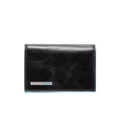 Візитниця на кнопці Piquadro BLUE SQUARE (B2) Black PP1899B2_N