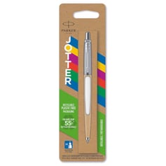 Ручка кулькова Parker JOTTER Originals White CT BP (блістер)