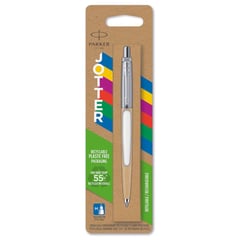 Ручка кулькова Parker JOTTER Originals White CT BP (блістер)