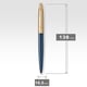 Ручка шариковая Parker JOTTER XL Matt Blue & Gold GT BP