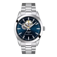 Мужские часы Tissot GENTLEMAN Powermatic 80 Open Heart T127.407.11.041.01
