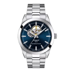 Чоловічий годинник Tissot GENTLEMAN Powermatic 80 Open Heart T127.407.11.041.01