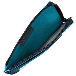 Картхолдер з монетницею Piquadro BLUE SQUARE (B2) Navy Blue PU1243B2_BLU2