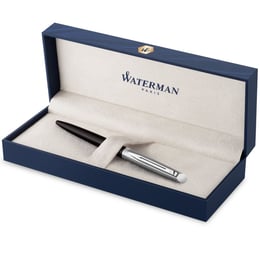Ручка кулькова Waterman HEMISPHERE Essentials Metal & Black Lacquer CT BP