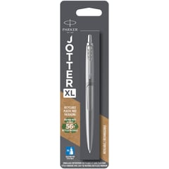 Ручка кулькова Parker JOTTER XL Monochrome Gray CT BP (блістер)