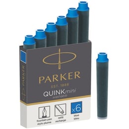 Картриджи Parker Quink Mini /6шт синие