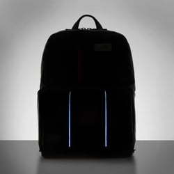 Рюкзак с LED-подсветкой Piquadro URBAN (UB00) Grey-Black CA3214UB00BML_GRN
