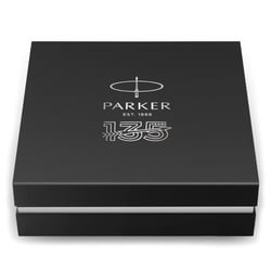 Ручка перьевая Parker DUOFOLD 135th Anniversary Precious Black GT FP18-С F