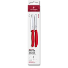 Набір серейторних ножів 11 см для томатів Victorinox SWISS CLASSIC (2 ножі) 6.7831.2C1