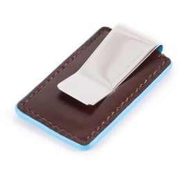Затискач для банкнот Piquadro BLUE SQUARE (B2) Cognac PP4857B2_MO