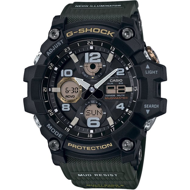 Часы 55 мм Casio G-SHOCK Mudmaster GWG-100-1A3ER