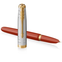 Ручка перьевая Parker PARKER 51 Premium Rage Red GT FP F