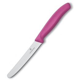 Ніж серейторний 11 см Victorinox SWISS CLASSIC Tomato&Sausage 6.7836.L115