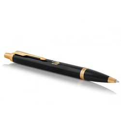 Ручка шариковая Parker IM UKRAINE Black GT BP Трезубец