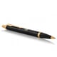 Ручка шариковая Parker IM UKRAINE Black GT BP Трезубец