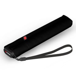 Парасолька механічна Knirps US.050 Ultra Slim Manual/Black Kn95 0050 1001