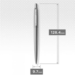 Ручка кулькова Parker JOTTER UKRAINE Stainless Steel CT BP Україна починається з тебе