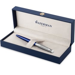 Ручка шариковая Waterman HEMISPHERE Essentials Metal & Blue Lacquer CT BP