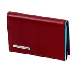 Візитниця на кнопці Piquadro BLUE SQUARE (B2) Red PP1899B2_R
