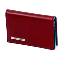 Візитниця на кнопці Piquadro BLUE SQUARE (B2) Red PP1899B2_R