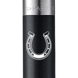 Кулькова ручка Parker JOTTER DESIGN Bond Street Black CT BP Підкова на щастя