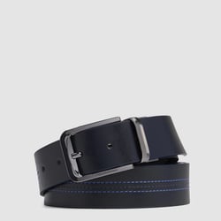 Ремень двусторонний Piquadro BLUE SQUARE (B2) Blue-Black CU6742B2-BLUN