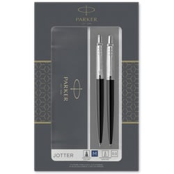 Подарочный набор Parker JOTTER Bond Street Black CT (шариковая + карандаш)