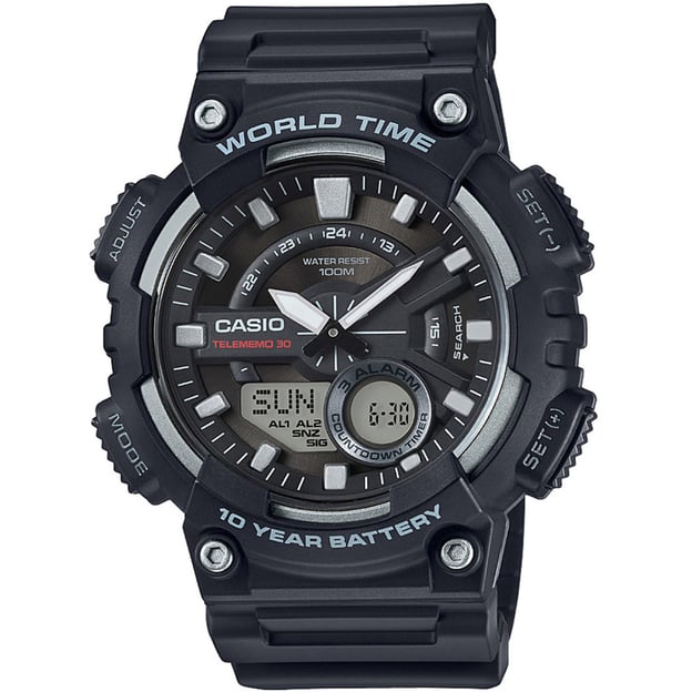 Часы 47 мм Casio STANDARD Digital AEQ-110W-1AVEF
