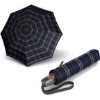 Парасолька-автомат Knirps T.200 Medium Duomatic/Check Navy Kn95 3201 5990