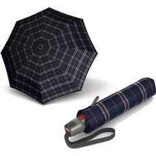 Парасолька-автомат Knirps T.200 Medium Duomatic/Check Navy Kn95 3201 5990