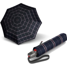 Парасолька-автомат Knirps T.200 Medium Duomatic/Check Navy Kn95 3201 5990