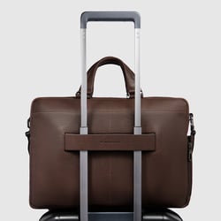 Сумка для ноутбука 15.6″ Piquadro HEDLEY (W130) Dark Brown CA6025W130_TM