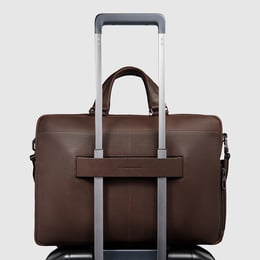 Сумка для ноутбука 15.6″ Piquadro HEDLEY (W130) Dark Brown CA6025W130_TM