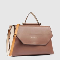 Сумка жіноча Piquadro CIRCLE (W92) Brown-Beige BD6778W92_MBE