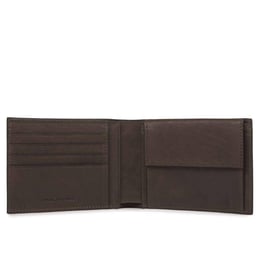 Портмоне Piquadro BLACK SQUARE (B3) D.Brown PU257B3R_TM