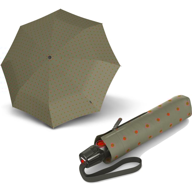 Парасолька-автомат Knirps T.200 Medium Duomatic/Kelly Sand UV Protection Kn95 3201 4106