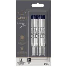 Стержень Parker QuinkFlow шариковый черный M (10 шт)