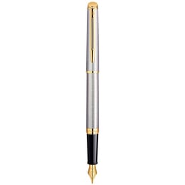 Набір ручок Waterman HEMISPHERE Stainless Steel GT FP+BP (перова + кулькова)